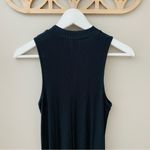 Mossimo Supply Co . Long Sleeveless Dress Black Sz Medium Photo 8