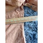 Autograph Shirt Womens Size XL Linen Boho Lagen Peasant Cottage Colorful Top Blue Photo 3