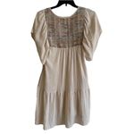 Davi & Dani ‎ Beige/Tan Tunic Top/Dress Pockets, Flare Sleeves Size S Photo 1
