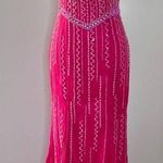 Vintage 90s Prom Dress Pink Size 4 Photo 1