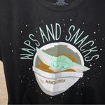 Star Wars Black Grogu T-shirt Photo 1