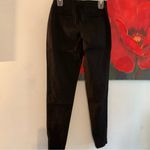 Theory Womens Linen Zip Bottom Pants Black Size TP S Small 0 / 1 Photo 2