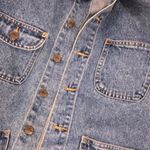 None Vintage 70’s blue denim jean jacket size medium Photo 7