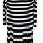 Peruvian Connection Andover Long Sleeves Scoop Neck Striped Maxi Dress Medium Photo 0