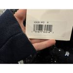 Mac Duggal  93626 Sequin Fully Embellished Full Sleeve Column Dress Midnight 8 Photo 6