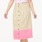 J.Crew Factory Colorblock Midi Skirt Photo 0