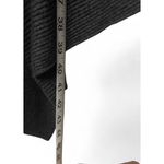 Fylo Dark Gray Long Sleeveless Cardigan XS Braided Brass Buttons Urban Cozy Photo 4