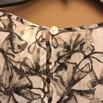 Nordstrom Frenchi Sheer Bow Short Sleeve Sheer Blouse Grey Small Photo 2