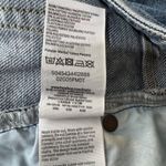 Topshop Moto High Waist Mom Cropped Raw Hem Jeans Size 30 Photo 5