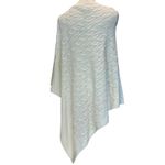 kim rogers Cable Knit Poncho Cape NWT  Curvy Ivory 1X Sleeveless Boho Y2K Casual Photo 5