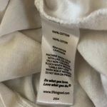 Life is Good Women’s Crusher Namaste white tank top 100% cotton, Medium Photo 4