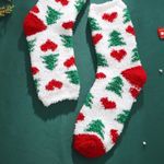 Christmas tree and hearts socks Photo 1