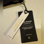 Lanston Sport Los Angeles Black Nylon Spandex Lycra NWT Sports Bra Photo 2