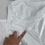 Elegant White Puff Sleeve s Dress tiered square neckline babydoll mini Size undefined Photo 13