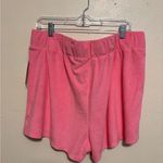 Juicy Couture Vibrant Pink Terry Athletic Shorts Photo 6