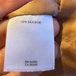 Robert Rodriguez  Tan Polka Dot Silk Halter Top Size 6 Photo 8