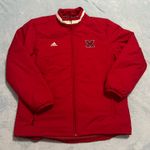 Adidas Miami University Puffer Jacket Windbreaker Photo 0