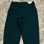 Aerie OFFLINE by Real Me Waffle High Waisted Crossover Legging Green NEW Medium Photo 2