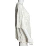 Aritzia ‎ Wilfred Free Shirt Womens Small White 100% Linen Neutral Minimalist Photo 1