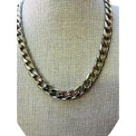 SUGARFIX BaubleBar Chunky Chain Link Statement Necklace Gold Tone‎ 18" Photo 1