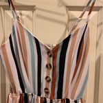 J for Justify  Wide Leg Stripped Jumpsuit Photo 1