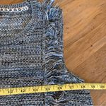 Holding Horses Anthropologie  Tweed Fringe Knit Cotton Blend Dress Size M Photo 6