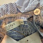 Christy Dawn The Noelle Smocked Cottagecore Midi Dress Blue Size XS Photo 13