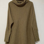Free People  We The Free Uptown Pullover Tunic Sweater Olive Green Size Small Photo 0