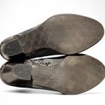 Vionic Naomi Suede Leather Snake-Print Water-Resistant Gray Boots Women’s 7 Photo 6