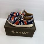 Ariat  Women's Blue and Red Patterned Sneakers Photo 4