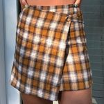 Nordstrom Plaid Asymmetrical Skirt Photo 0