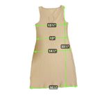 American Eagle Ribbed Knit Tan Sleeveless Mini Dress Size M Photo 5