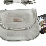 Baggallini  Grey On The Go Crossbody Waist Mini Bag NWT Photo 0