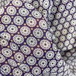 Liz Claiborne  Womens Mesh Top Small Geometric Flowy Retro Mod Preppy Retro Y2K‎ Photo 3