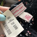 Cape Juby NWT  Black Floral Romper Size S Photo 5