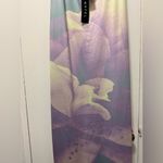 Motel Rocks NWT Motel Norila Floral Knit Maxi Dress Size Large purple orchids Photo 5