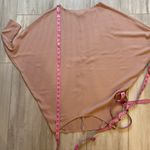 Olivia Grey Mauve Pink Dolman Sleeve Batwing Tunic Length Top Photo 9