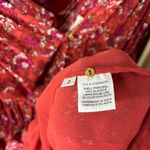 Ulla Johnson Noelle red floral silk mini dress Photo 6