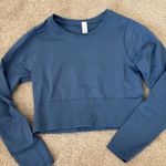 Aerie Offline by long sleeve cropped workout top Photo 1