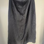 Japna  Black Ruched Pencil Skirt Photo 3