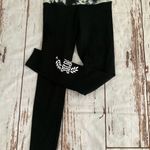 PINK - Victoria's Secret PINK YOGA BY VICTORIAS SECRET BLUE AND BLACK LEGGINGS Photo 0