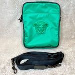 Versace NWOT Medusa Green Nylon Crossbody Bag Photo 4