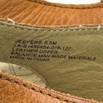 Latigo  Silver Leather Fisherman Sandals Sz 6.5‎ Buckle Strappy Boho Flat Coastal Photo 1