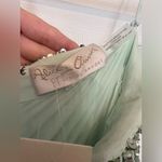 Alice + Olivia NWT Charity Embellished Gown Skirt in Sea Spray Photo 9