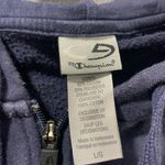 Champion Deep Blue Zip-Up Hoodie Photo 1