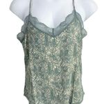 Bishop and Young Lotus Mint Lace Trim Camisole Top Size Large Photo 2
