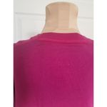 Zadig & Voltaire  Zadig Malibu Dye Dip French Terry Short Sleeve Sweatshirt Sz L Photo 3