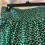 Green pants with miniature daisies . New Size XL Photo 3