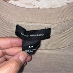 Club Monaco  Merino Wool Colorblock Sweater Size Small Photo 4