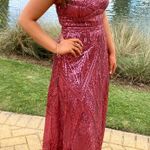 David's Bridal prom Dress Pink Photo 0